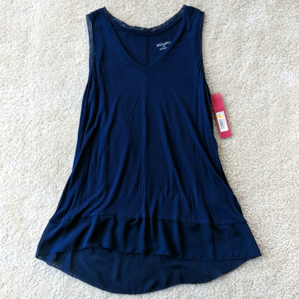 Merona Blue Blouse